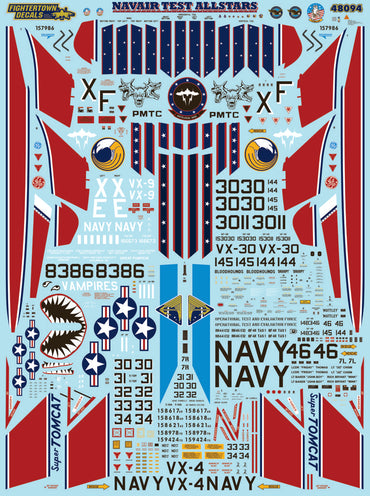 Fightertown FT48094 Navair Test Allstars QF-4B Phantom II 1:48