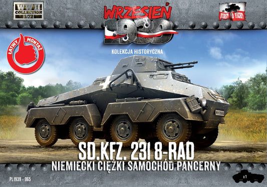 First To Fight Kits FTF065 1:72 German Sd.Kfz.231 8-rad