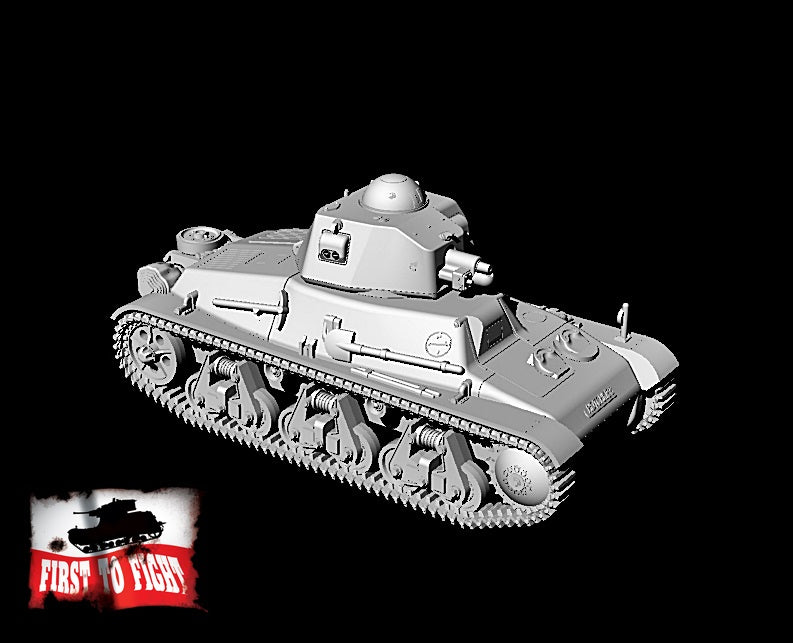 First To Fight Kits FTF080 1:72 Hotchkiss H-35 early version