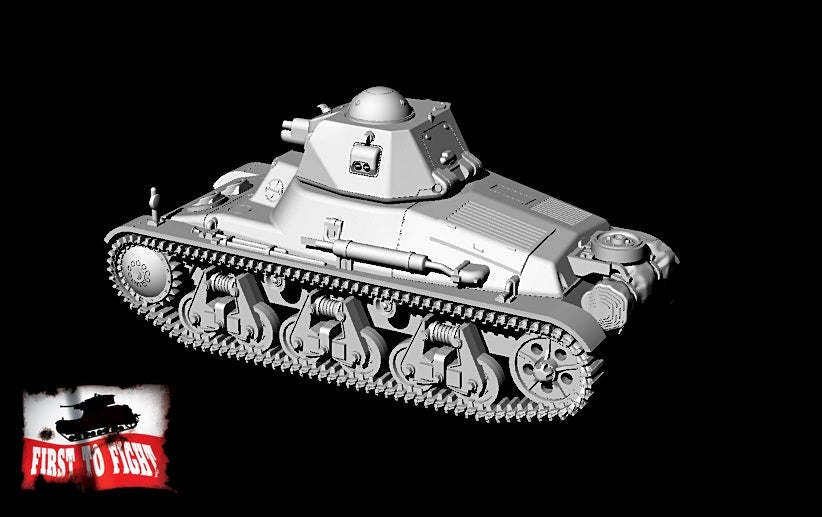 First To Fight Kits FTF080 1:72 Hotchkiss H-35 early version