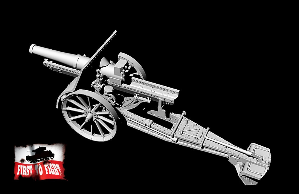 First To Fight Kits FTF082 1:72 155mm Howitzer field wz