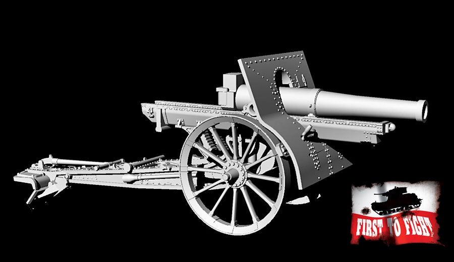 First To Fight Kits FTF082 1:72 155mm Howitzer field wz