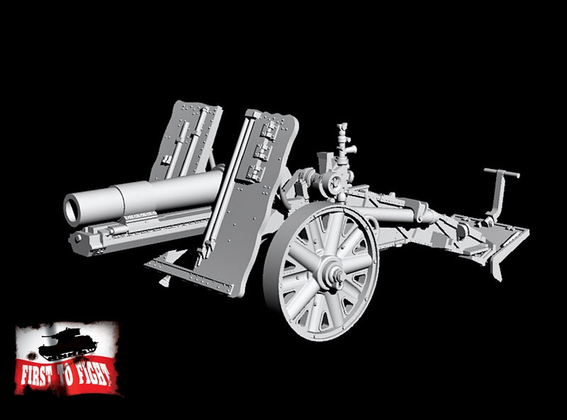 First To Fight FTF083 German 15cm sIG 33 (Horse Traction) 1:72