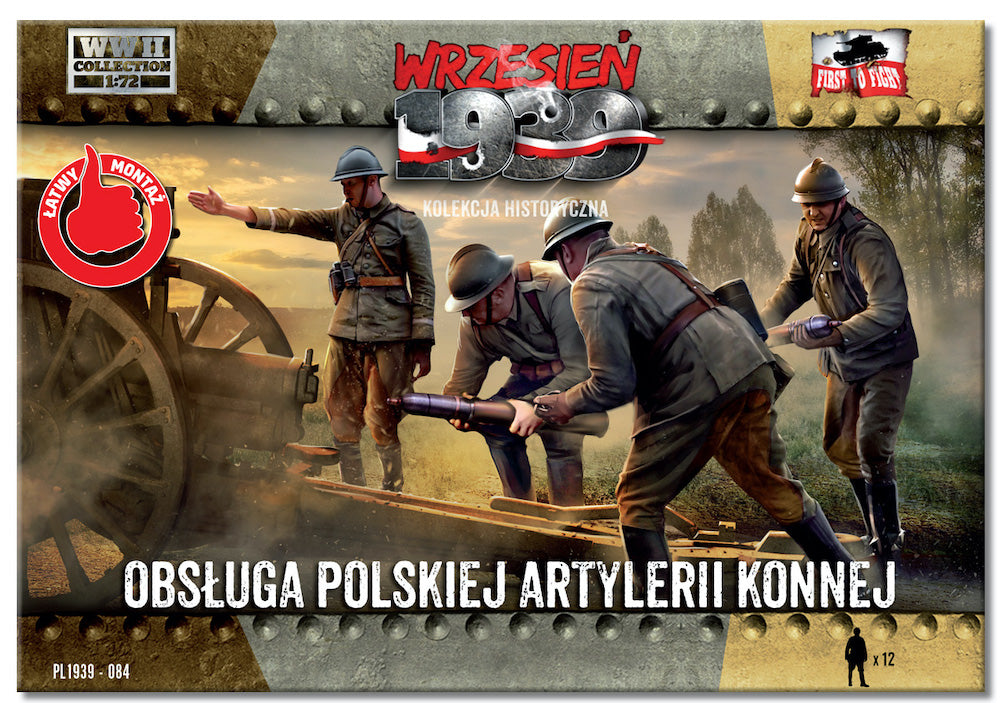 First To Fight Kits FTF084 1:72 Polish horse artillery service