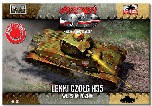 First To Fight Kits FTF085 1:72 Hotchkiss H-35 late version