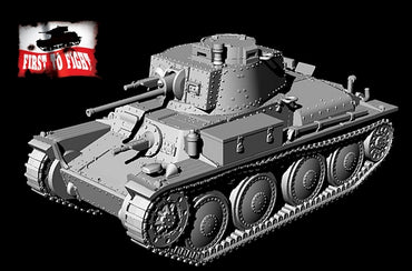 First To Fight Kits FTF086 1:72 Pz.Kpfw.38 Ausf.B German light tank