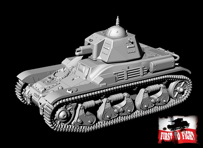 First To Fight Kits FTF087 1:72 R-35 late version light tank