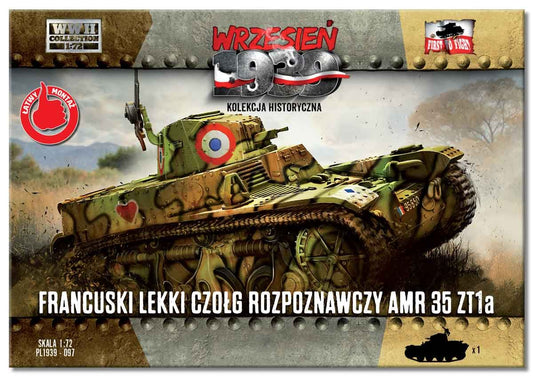 First To Fight Kits FTF097 1:72 AMR35 ZT1a French reconnaissance tank