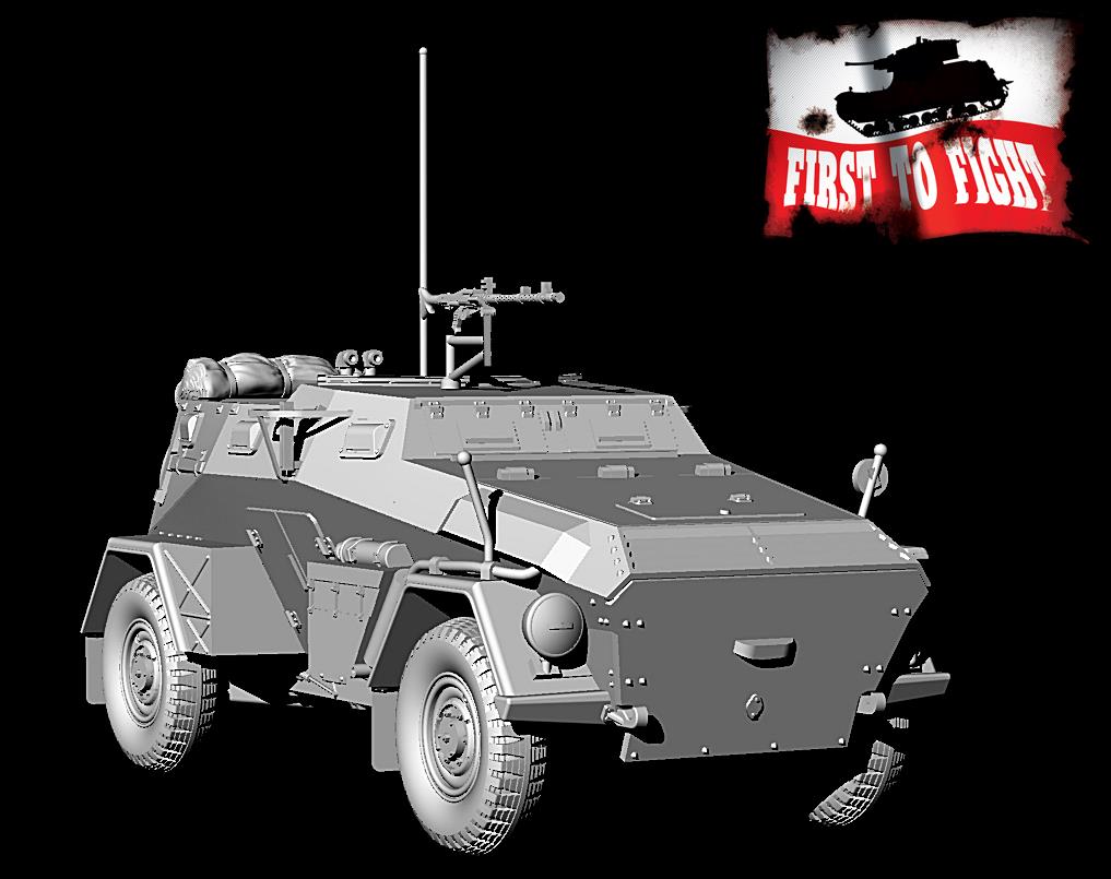 First To Fight Kits FTF101 1:72 Sd.Kfz.247 Ausf.B German armored car