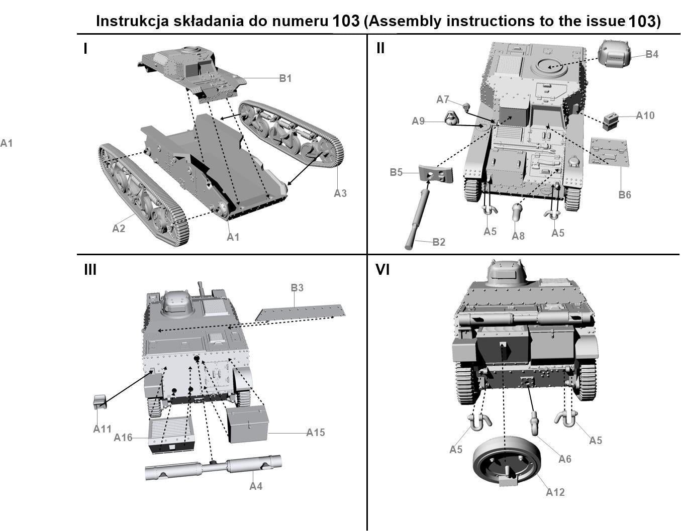 First To Fight Kits FTF103 1:72 French tank destroyer AMR35 ZT3