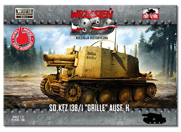 First To Fight FTF106 Sd.Kfz.138/1 Grille Ausf.H 1:72