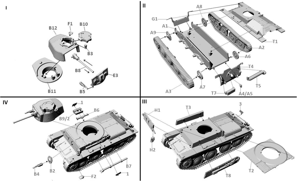 First To Fight Kits FTF109 1:72 Pz.Kpfw 38