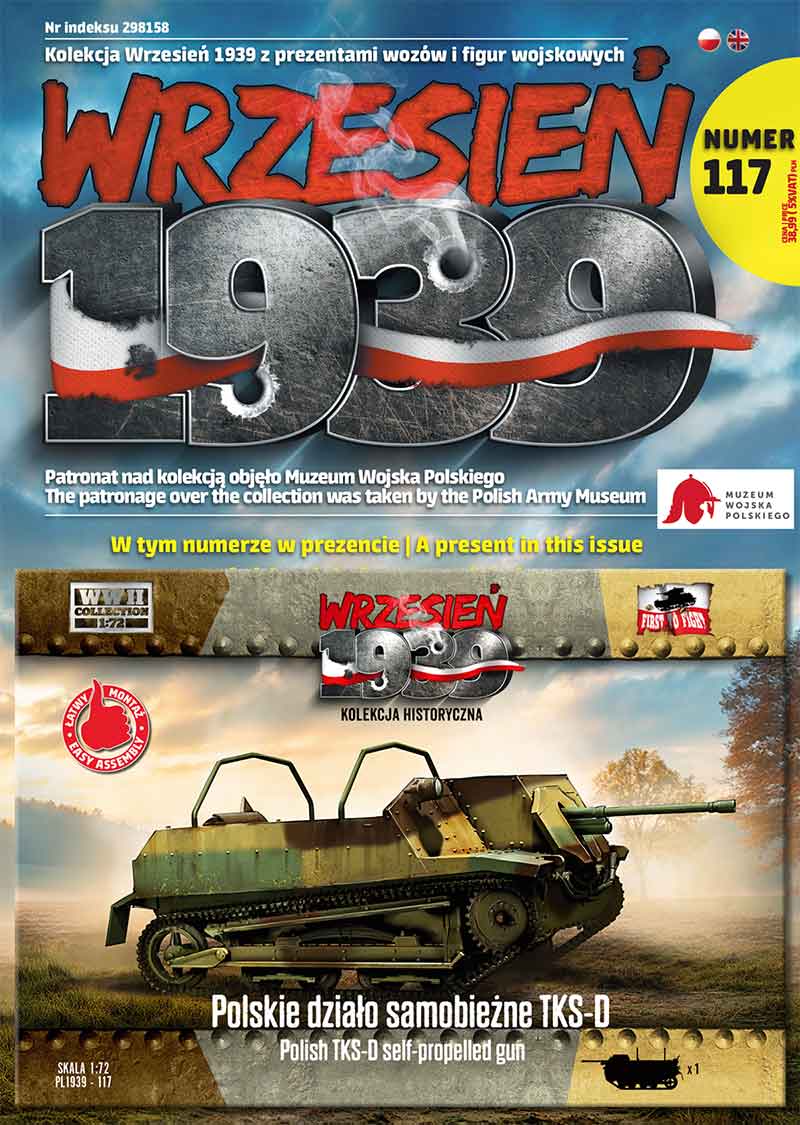 First To Fight Kits FTF117 1:72 Polish TKS-D self-propelled gun