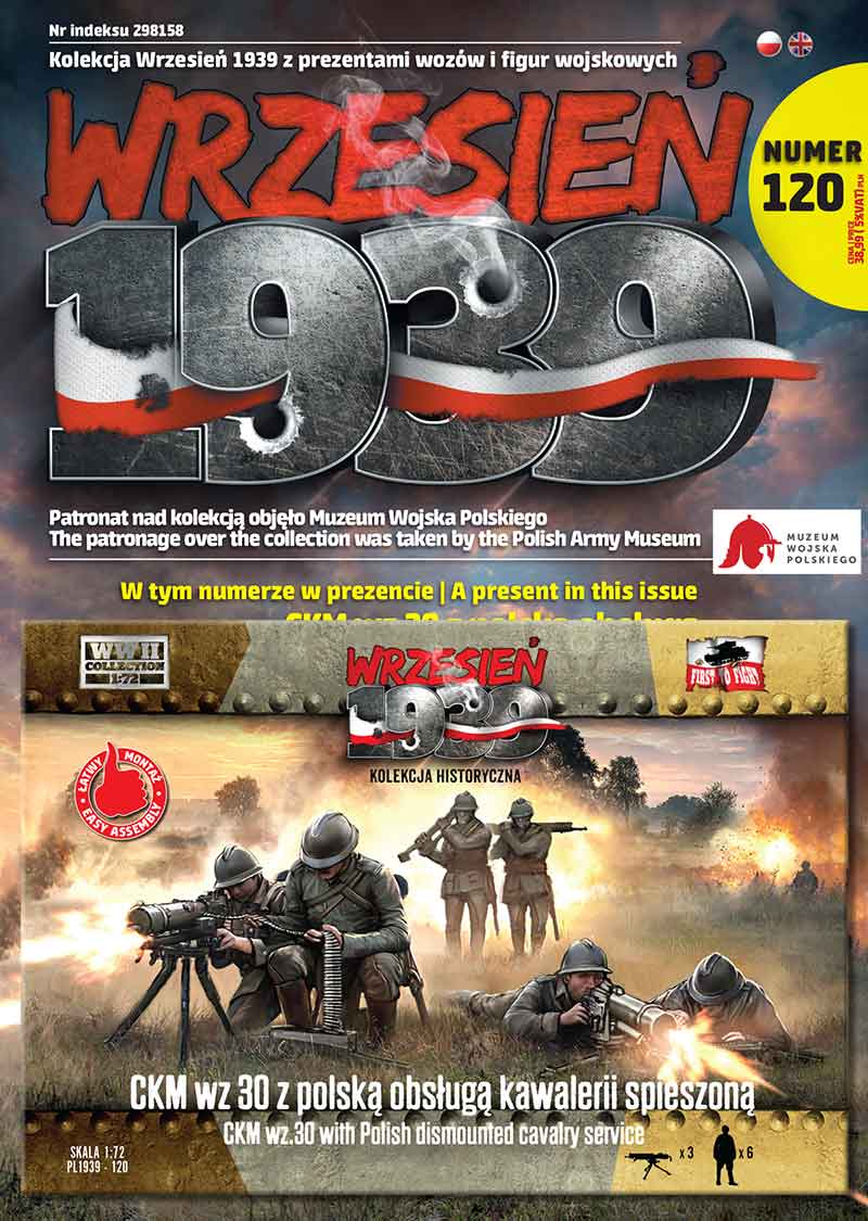 First To Fight FTF120 CKM wz.30 with Polish Dismounted Cavalry 1:72