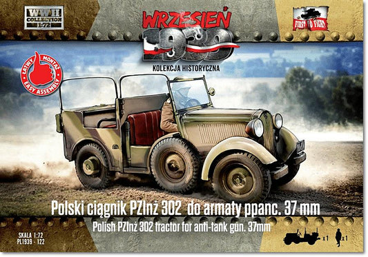 First To Fight Kits FTF122 1:72 Polish PZnz 302 tractor