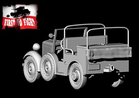 First To Fight Kits FTF122 1:72 Polish PZnz 302 tractor