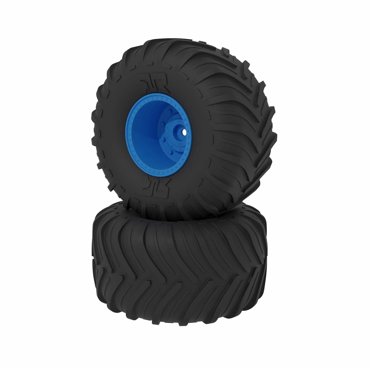 Arrma dBoots Chevron MT Tire Set, Glued, Blue ARA-2530