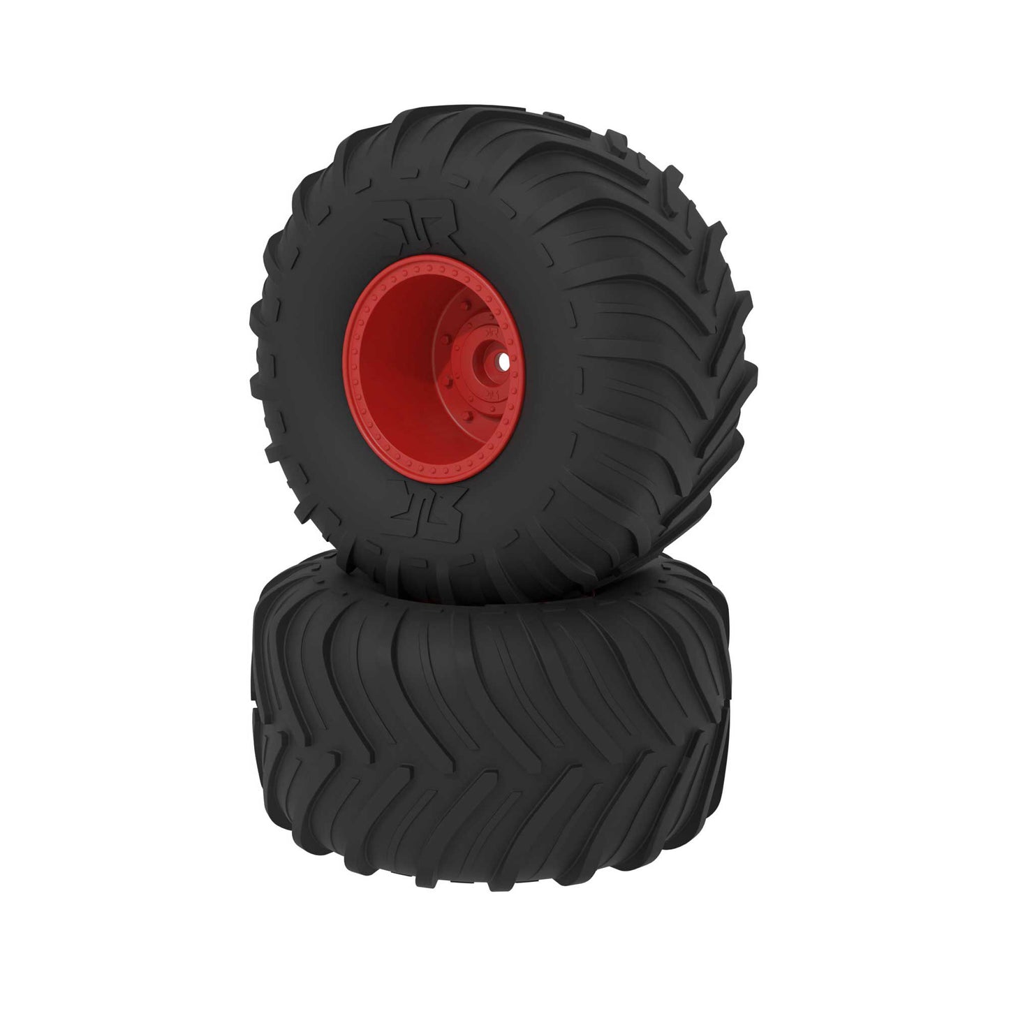 Arrma dBoots Chevron MT Tire Set, Glued, Red ARA-2534