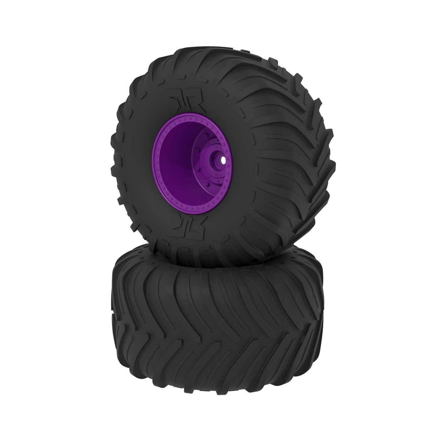 Arrma dBoots Chevron MT Tire Set, Glued, Purple ARA-2535
