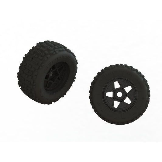 Arrma dBoots Back-Flip Big Block MT Tire Glued (2) ARA550111