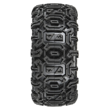 Duratrax Warthog SC 2.2"/3.0" Off-Road Tires Mounted on Ripper Black DTX564610