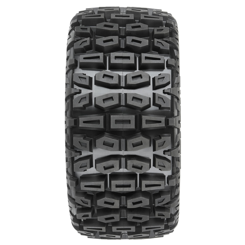Duratrax Brutus F/R 5.7" Monster Truck Tires MTD 24mm Black Rippe 1:6 DTX565010