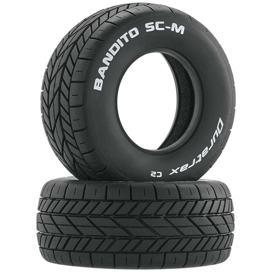 Duratrax Bandito SC-M Oval Tire C2 (2) DTXC3800