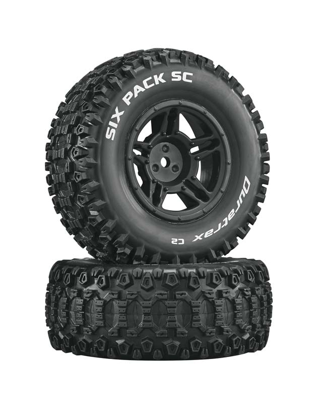 Duratrax Six Pack SC C2 Mounted Slash 4x4 Blitz Fr/Re (2) DTXC3861