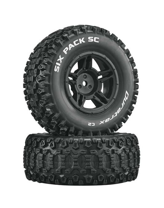 Duratrax Six Pack SC C2 Mounted Slash 4x4 Blitz Fr/Re (2) DTXC3861