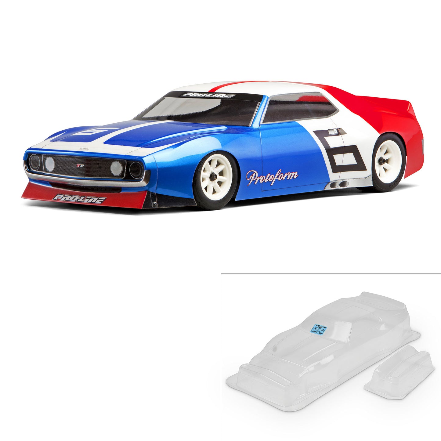 Protoform 1:10 J71 Clear Body: Vintage Trans-Am PRM1526-00