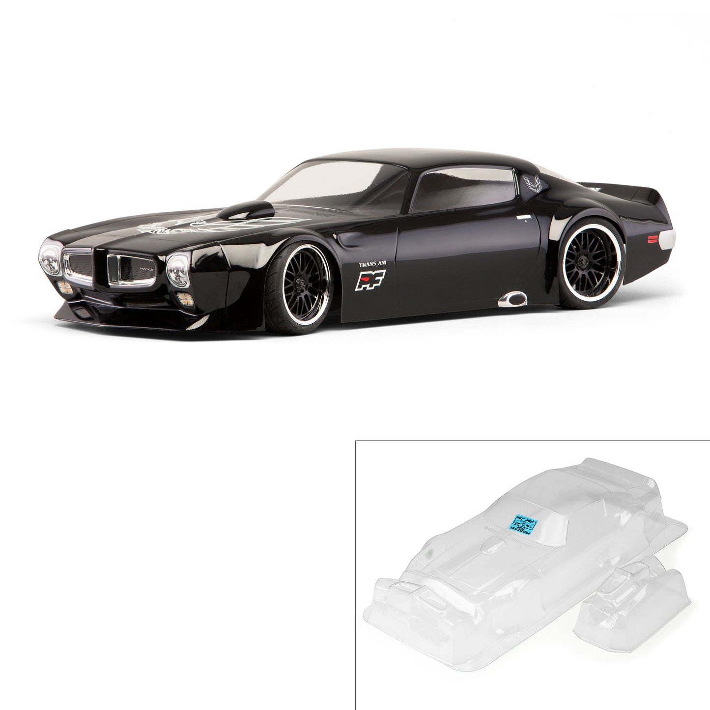 Protoform 1:10 1971 Pontiac Firebird Trans Am Clear Body: Vintage Tran PRM1535-30