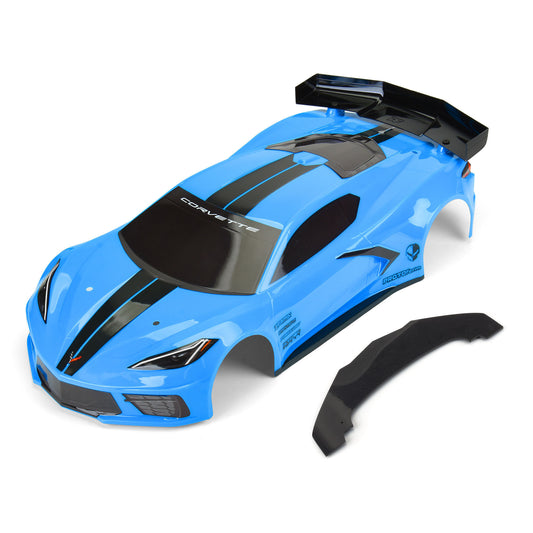 Protoform Chevrolet Corvette C8 Painted Body (Rapid Blue): Felony 1:7 PRM1577-13