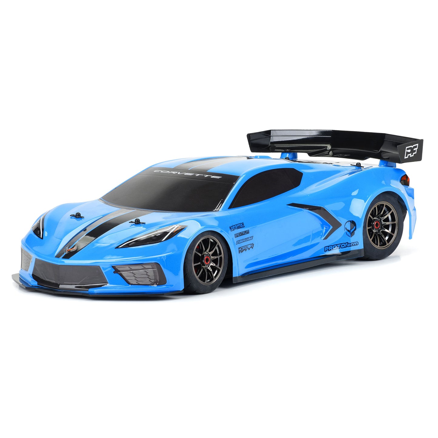Protoform Chevrolet Corvette C8 Painted Body (Rapid Blue): Felony 1:7 PRM1577-13