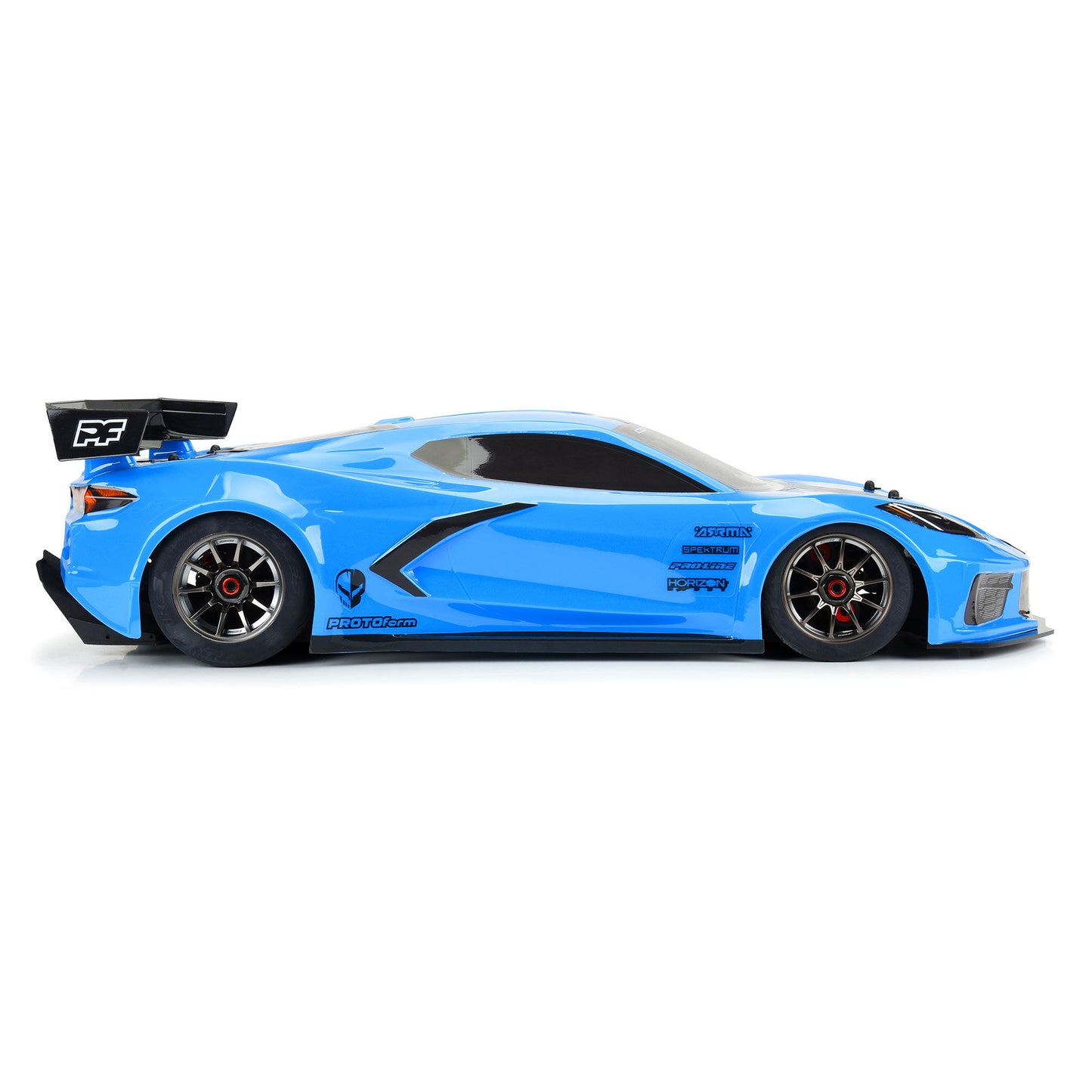 Protoform Chevrolet Corvette C8 Painted Body (Rapid Blue): Felony 1:7 PRM1577-13