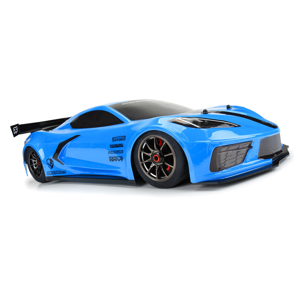 Protoform Chevrolet Corvette C8 Painted Body (Rapid Blue): Felony 1:7 PRM1577-13