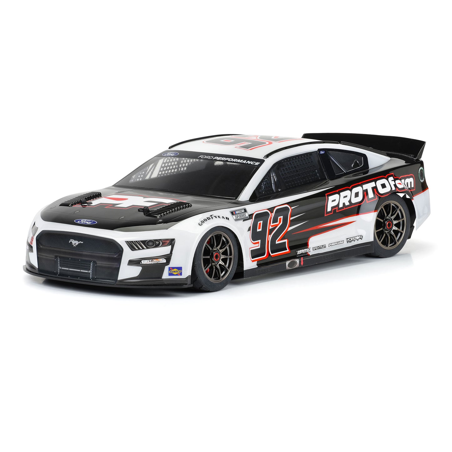 Protoform 2022 NASCAR Cup Series Ford Mustang Clear Body Infracti 1:7 PRM1587-00