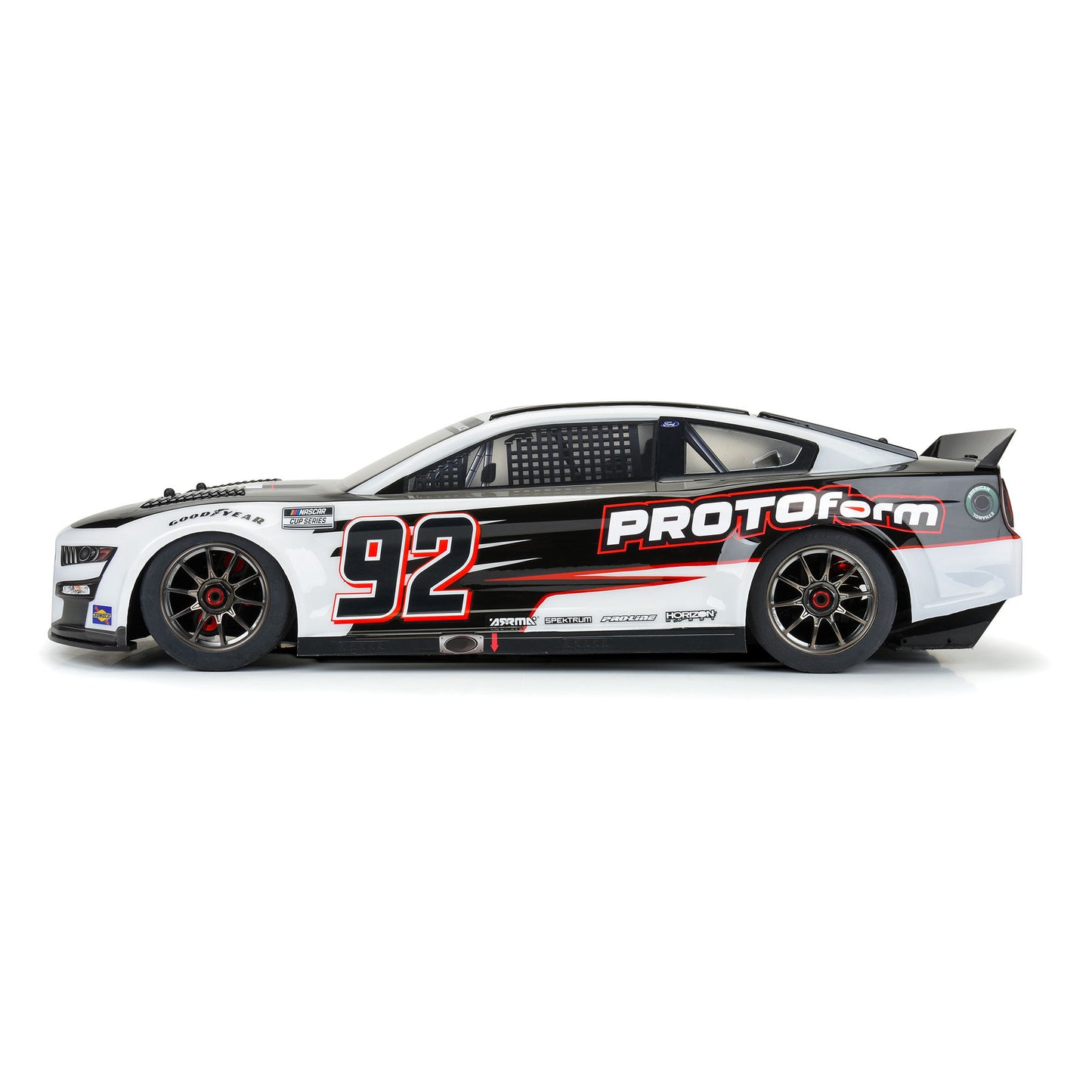 Protoform 2022 NASCAR Cup Series Ford Mustang Clear Body Infracti 1:7 PRM1587-00