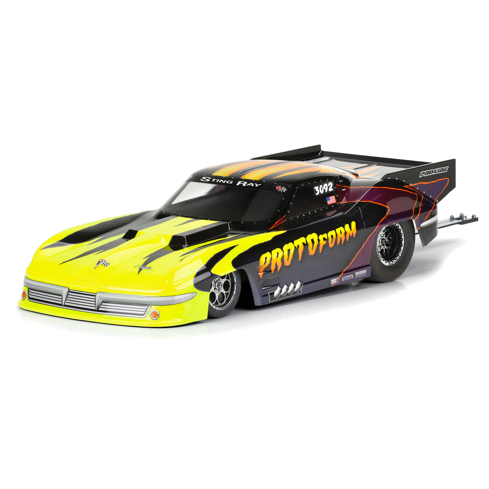 Protoform 1963 Chevrolet Corvette Stingray Pro Mod Clear Body 1:10 PRM1588-00