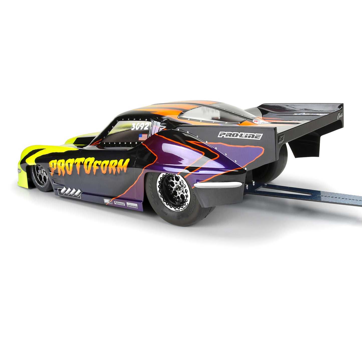 Protoform 1963 Chevrolet Corvette Stingray Pro Mod Clear Body 1:10 PRM1588-00