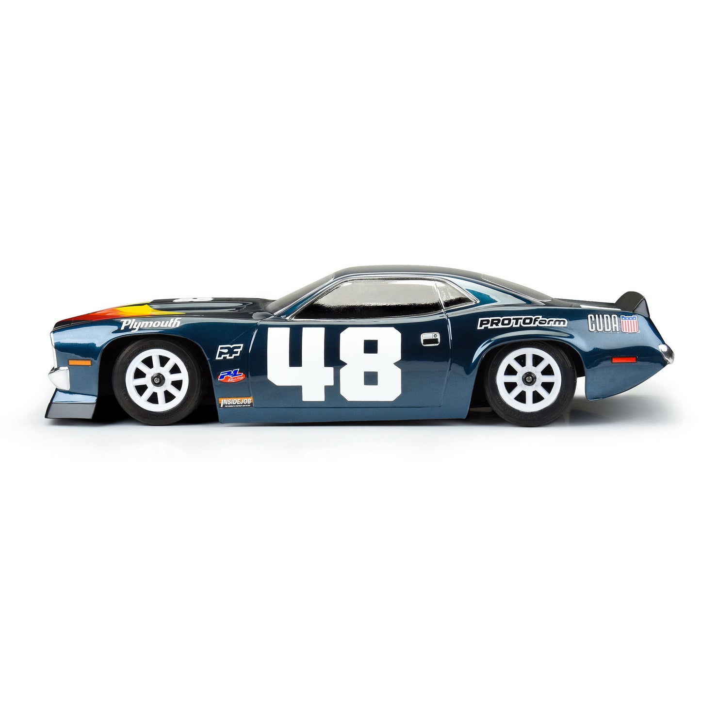 Protoform 1970 Plymouth Barracuda Vint Trans-Am Clear Body 1:10 PRM660132929824