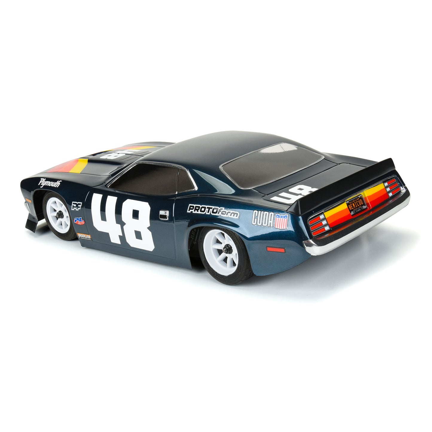 Protoform 1970 Plymouth Barracuda Vint Trans-Am Clear Body 1:10 PRM660132929824