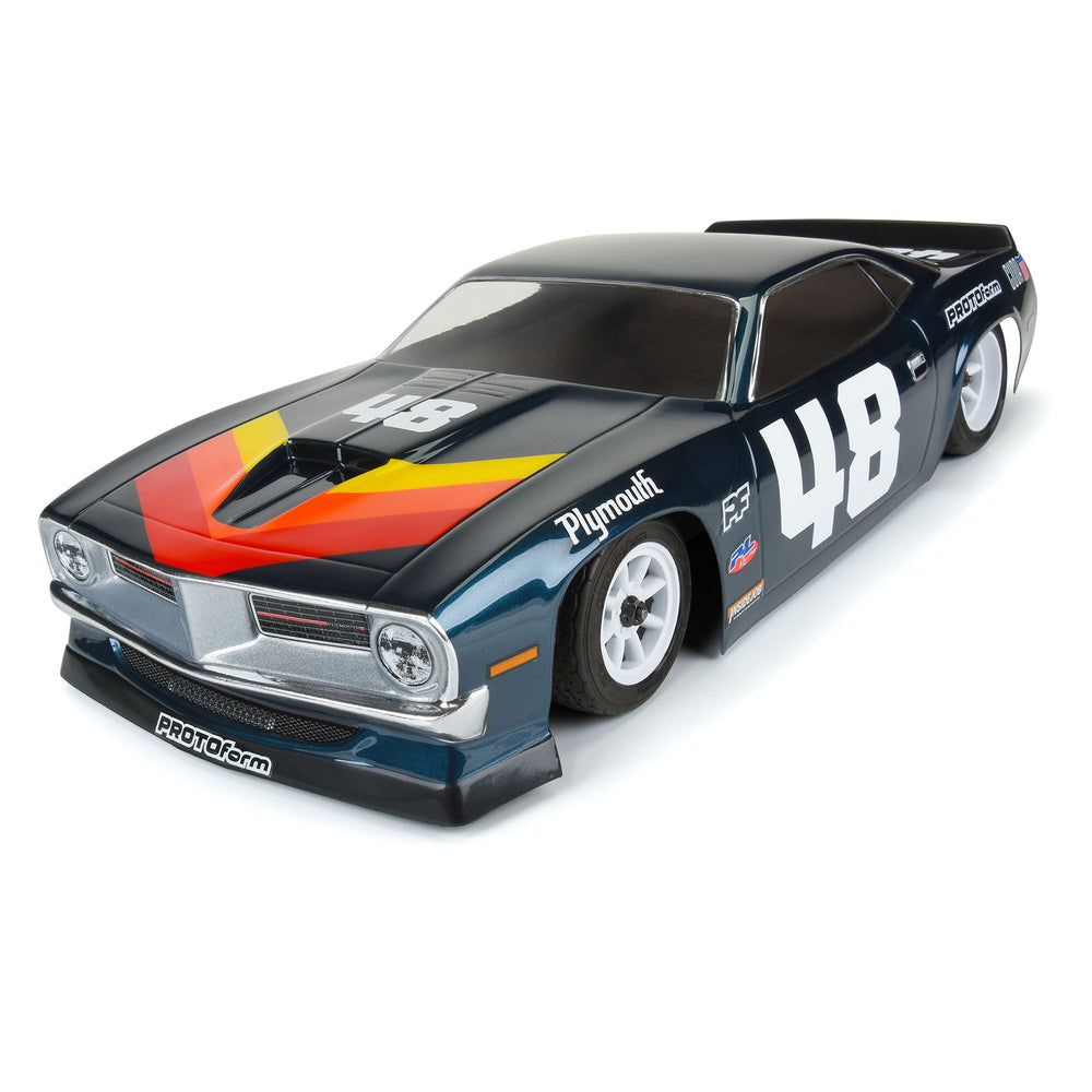 Protoform 1970 Plymouth Barracuda Vint Trans-Am Clear Body 1:10 PRM660132929824