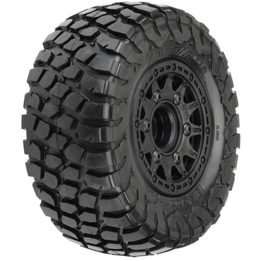 Pro-Line 1:10 BFG KR2 M2 Front/Rear 2.2"/3.0" SC Mounted 12mm Blk Rai PRO10123-10