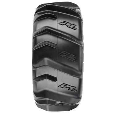 Pro-Line Racing Dumont Sand/Snow 5.7" Tires Mounted on Raid 8x48 1:6 PRO10202-11