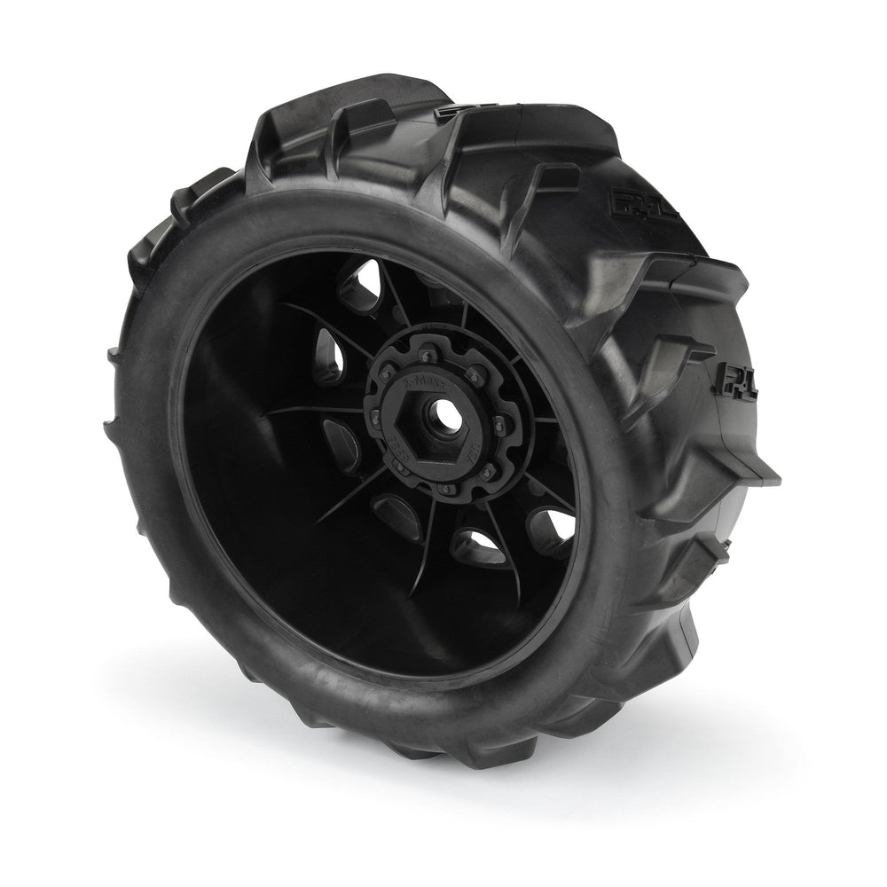 Pro-Line Racing Dumont Sand/Snow 5.7" Tires Mounted on Raid 8x48 1:6 PRO10202-11