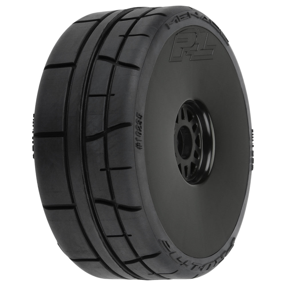 Pro-Line Racing Menace HP BELTED Speed Run Tires MTD 17mm Black 1:8 PRO1023510