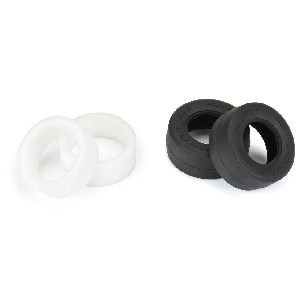 Pro-Line Racing Reaction HP No-Prep BELTED Rear Tires (2) 1:16 PRO1023600