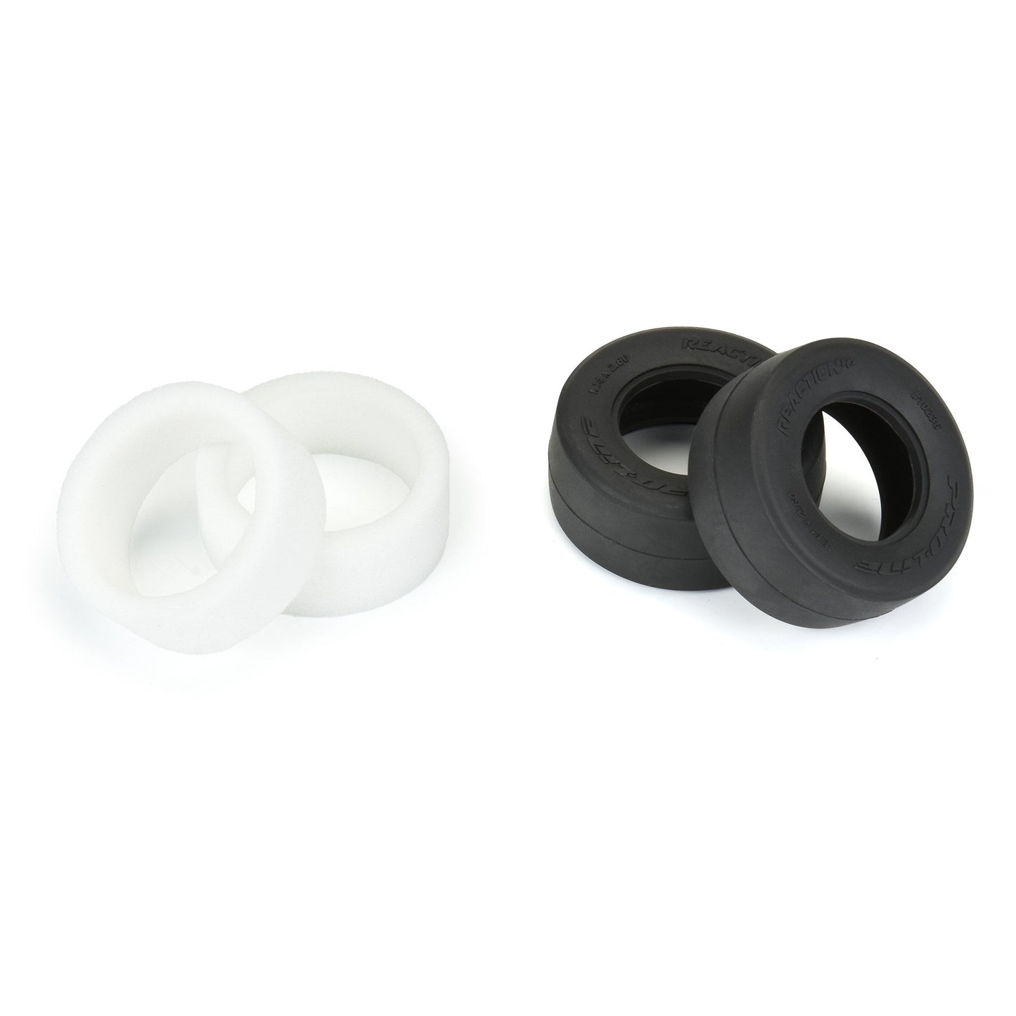 Pro-Line Racing Reaction HP No-Prep BELTED Rear Tires (2) 1:16 PRO1023600