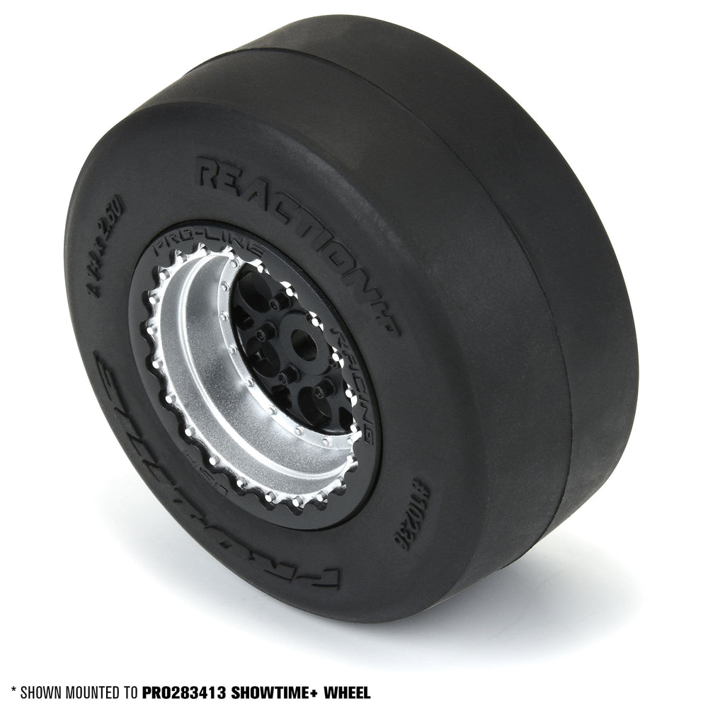 Pro-Line Racing Reaction HP No-Prep BELTED Rear Tires (2) 1:16 PRO1023600