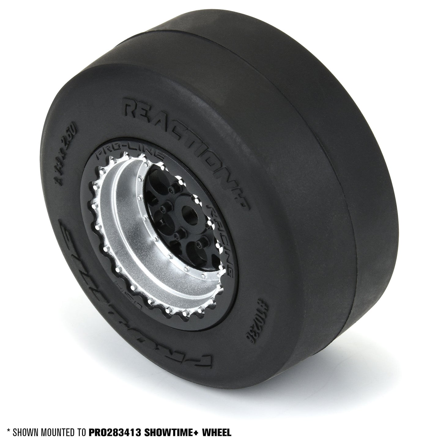 Pro-Line Racing Reaction HP No-Prep BELTED Rear Tires (2) 1:16 PRO1023600
